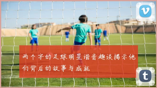 两个字的足球明星谐音趣谈揭示他们背后的故事与成就