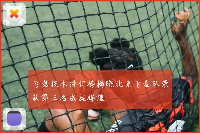 飞盘技术排行榜揭晓北京飞盘队荣获第三名成就辉煌